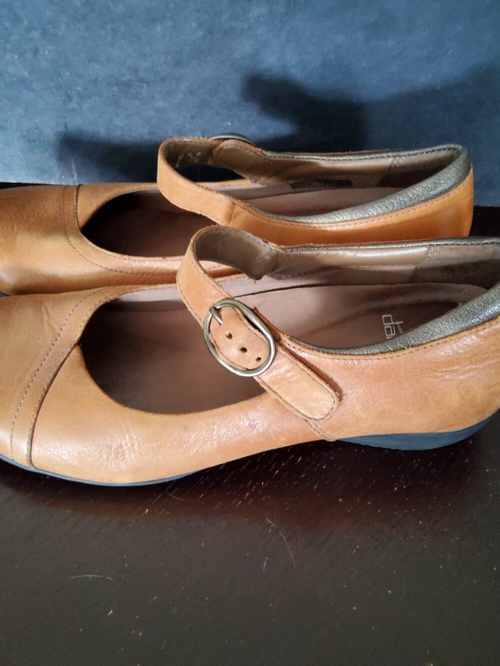 Dansko Tan Mary Jane shoes size 9/9.5 or eur size 40
